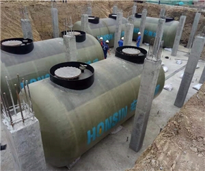 安徽某加油站到貨現場