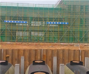 中石油新建站到貨現場